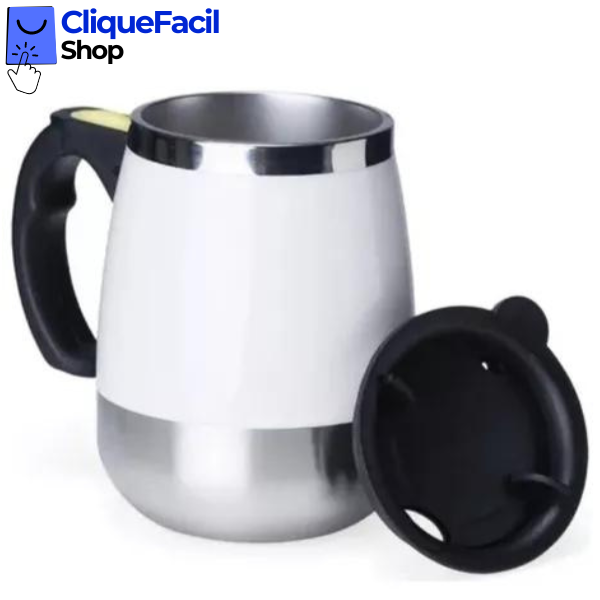 Caneca Com Mixer (Branco)