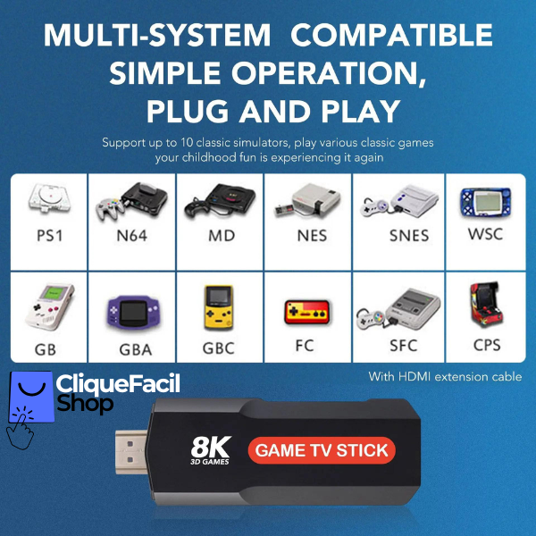 Game stick Android Tv 5G 8K