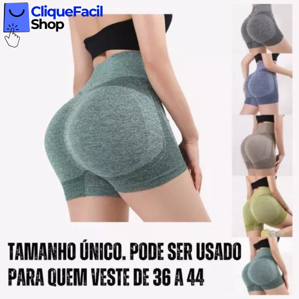 Short Feminino Empina Bumbum (Verde)