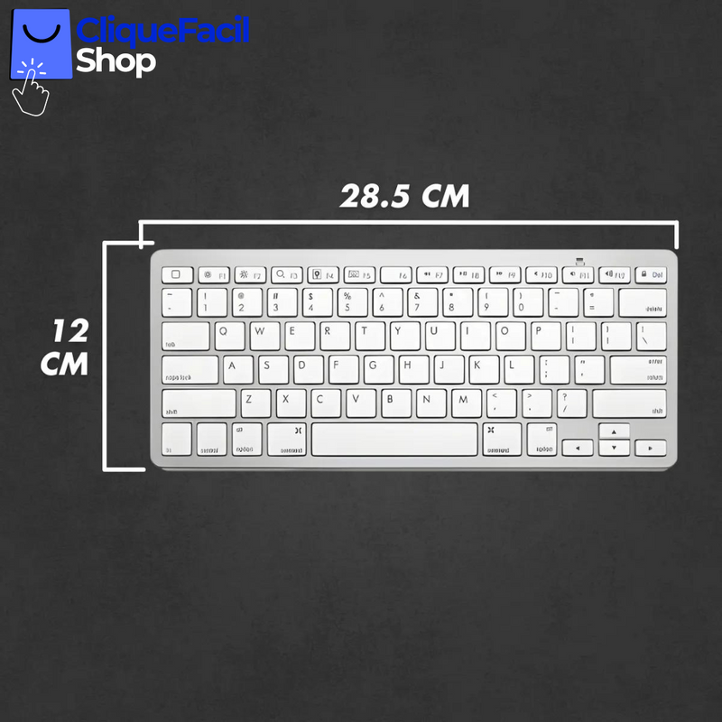 Teclado Sem Fio Bluetooth