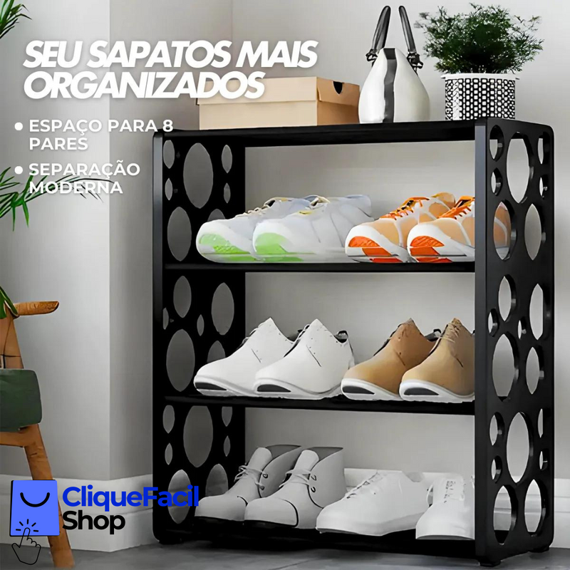 Sapateira Organizador Porta Sapatos 8 Pares