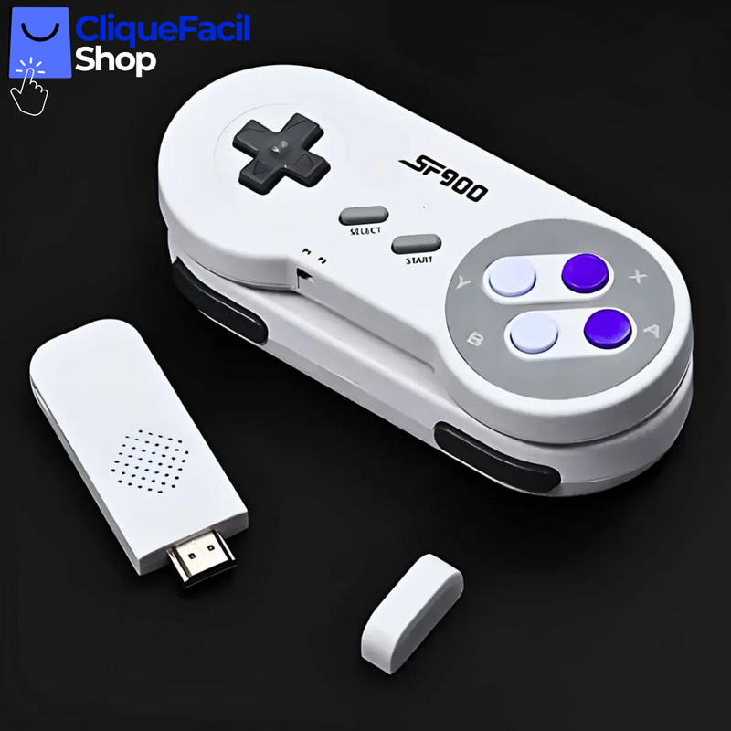 Mini Console Retrô SF900 Gamestick Clássico HD