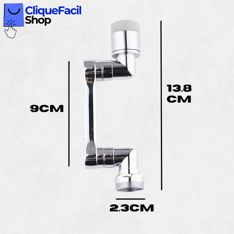 Extensor Universal Para Torneira Giratório Arejador De Pia