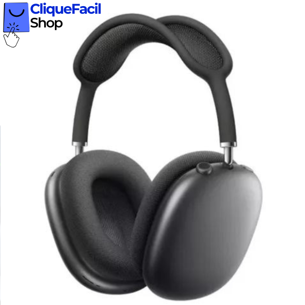 Fone de Ouvido Headset Bluetooth P9 (Preto)