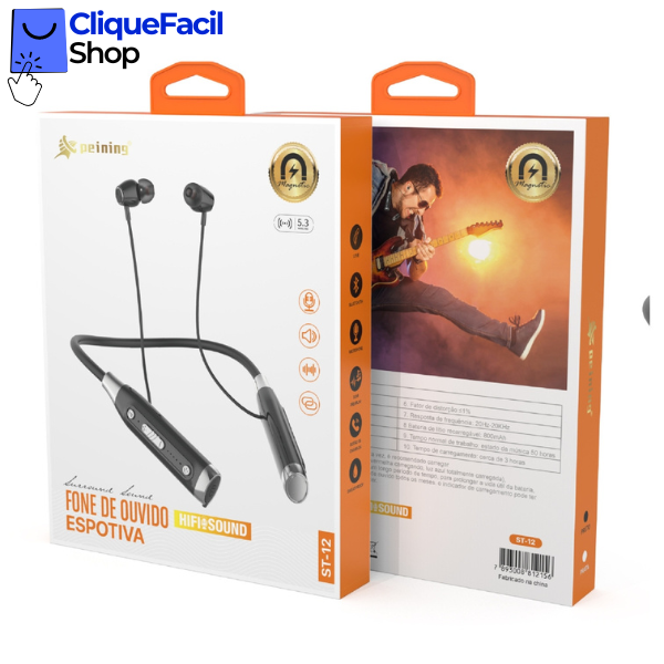 Fone de ouvido esportivo Hifi Sound B-05